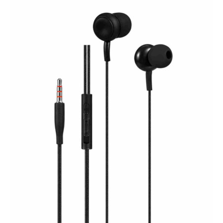 Écouteurs Stéréo Jack 3.5mm Ellietech AT212 – Noir