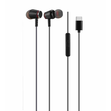 Écouteurs Stéréo Type-C Ellietech AT242 – Noir