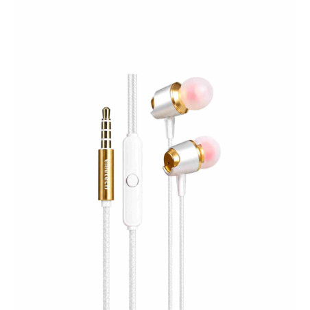 Écouteurs Stéréo Jack 3.5mm Ellietech AT220 – Or