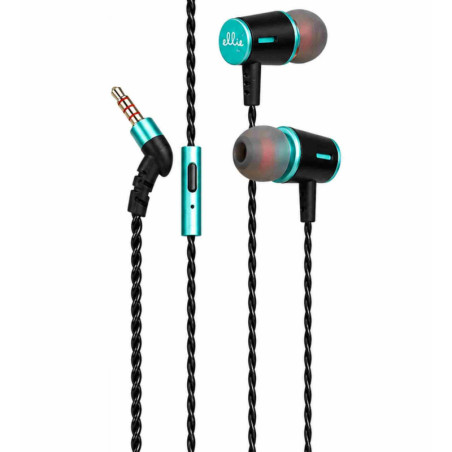 Écouteurs Stéréo Jack 3.5mm Ellietech AT221 – Bleu