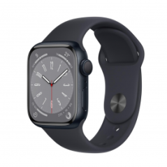 Montre Connectée Apple Watch Series 9 GPS 41mm Minuit Aluminium avec Bracelet - Grade AB | Smarty Paris