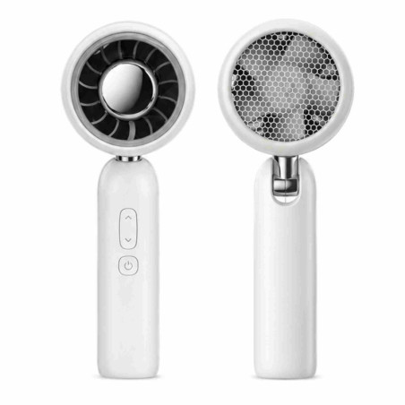 Mini Ventilateur Portable avec Plaque de Refroidissement D-power M03 Plus - Blanc