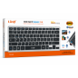 Clavier Sans Fil Bluetooth / 2.4G LinQ BK8651 - AZERTY Français - Gris Clavier Sans Fil Bluetooth / 2.4G LinQ BK8651 - AZERTY Français - Gris
