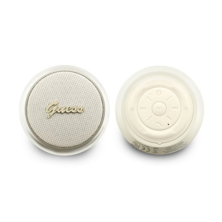 Haut-Parleur Bluetooth Sans Fil GUESS GUWSL3PALPLD 3W – Or Champagne
