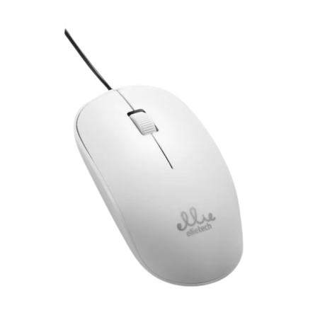 Souris Filaire Ellietech MU103 - Blanc