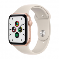 Montre Connectée Apple Watch Series SE + Cellulaire 44mm Aluminium Or avec Brace… — Reconditionné Garanti 12 mois · Smarty Paris