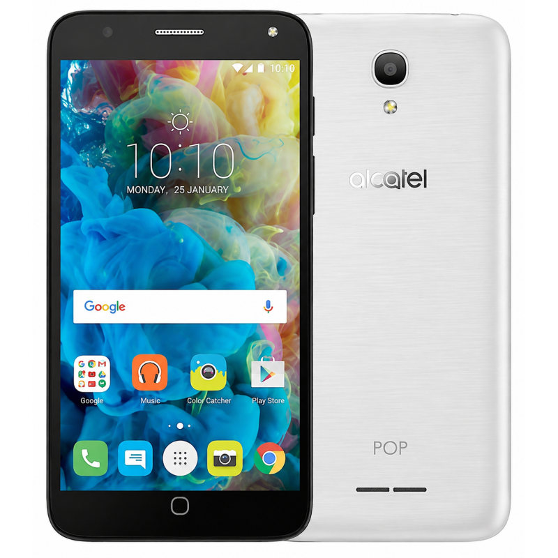 Alcatel Pop 4 5051D 8 Go Argent Métallique - Neuf Alcatel Pop 4 5051D 8 Go Argent Métallique - Neuf