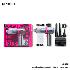 REMAX Aspirateur de Voiture Sans Fil à Moteur | Smarty Paris