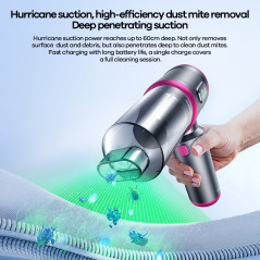 REMAX Aspirateur de Voiture Sans Fil à Moteur | Smarty Paris