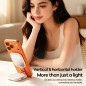 Lampe Selfie Magnétique 3-En-1 REMAX RT-E190, 49 LED, Miroir De Maquillage, Support Téléphone, Batterie 750 mAh Lampe Selfie Magnétique 3-En-1 REMAX RT-E190, 49 LED, Miroir De Maquillage, Support Téléphone, Batterie 750 mAh