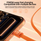 Câble De Charge Rapide Avec Dragonne REMAX CB50 C-C, PD 65W, 3-En-1 Détachable, Tressé, Noir Câble De Charge Rapide Avec Dragonne REMAX CB50 C-C, PD 65W, 3-En-1 Détachable, Tressé, Noir
