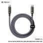 Câble USB-C Vers USB-C Tressé 240W REMAX CB59(C-C), Alliage De Zinc, 1,2 M, Charge Rapide Et Transfert De Données Câble USB-C Vers USB-C Tressé 240W REMAX CB59(C-C), Alliage De Zinc, 1,2 M, Charge Rapide Et Transfert De Données