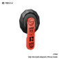 Support Téléphone Magnétique REMAX CT01, Rotatif À 360°, Pliable De 0 À 90°, Alliage D’Aluminium, Universel, Rouge