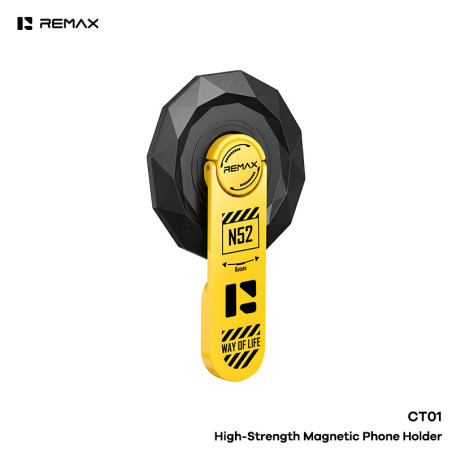 Support Téléphone Magnétique REMAX CT01, Rota | Smarty Paris