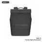 Sac À Dos Professionnel Pour Ordinateur REMAX BAG-11, 14 Pouces, Résistant À L’Eau, Léger, Rangement Multicouche, Noir