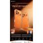 Coque Magnétique Pour Téléphone Avec Bouton IA REMAX RMC-15, Compatible iPhone 17 Pro Max, Antidérapante, Transparent