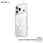 Coque Magnétique Pour Téléphone Avec Bouton IA REMAX RMC-15, Compatible iPhone 17 Pro Max, Antidérapante, Transparent