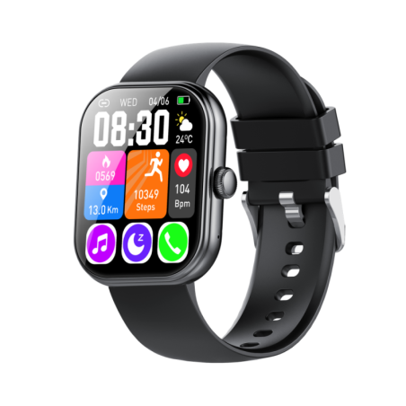 Montre Connectée Devia Smart Watch WT6 - Noir
