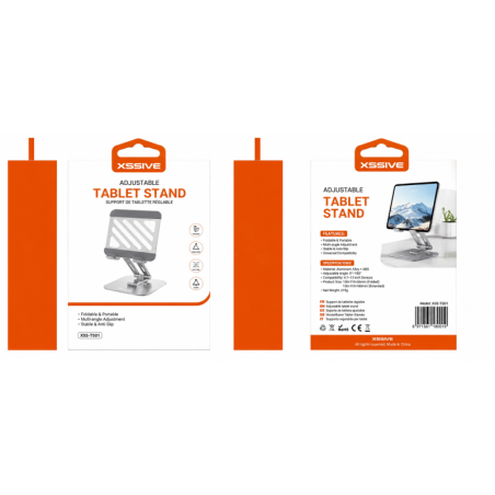 Support de Tablette Rotatif 360° XSSIVE XSS-STAND17 - Gris
