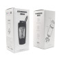 Bouteille Shaker Électrique VX90, 630 ml, 9000 Tr/Min, 1200 mAh, Tritan, Base Amovible, Mélange Automatique, Blanc