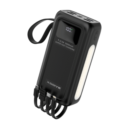 Power Bank 30000mAh Avec Câble 22.5W XSSIVE X | Smarty Paris
