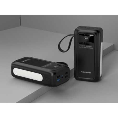 Power Bank 30000mAh Avec Câble 22.5W XSSIVE XSS-PB56 - Noir