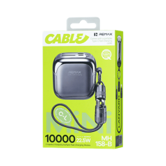 Mini Power Bank Portable avec Câble USB-C Lig | Smarty Paris