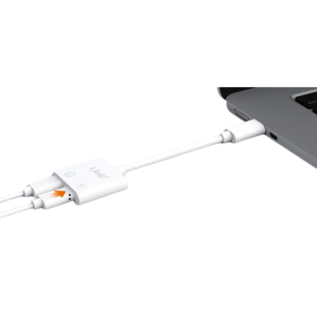 Adaptateur USB-C vers 2*USB-C LinQ MM7369 | Smarty Paris 18e