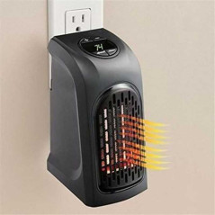 Mini Chauffage 400 W de style ménager Avec prise murale - No