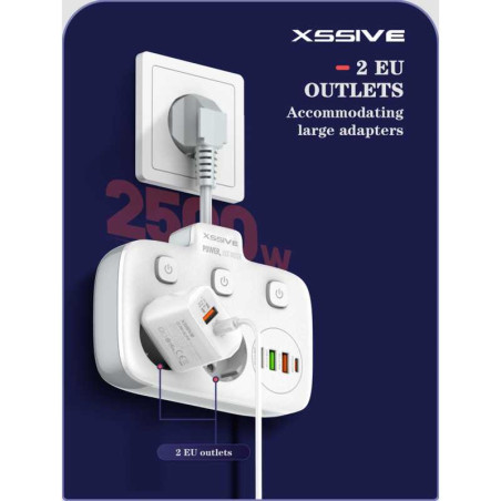 Prises Secteur PD QC3.0 XSSIVE XSS-SOCKET2