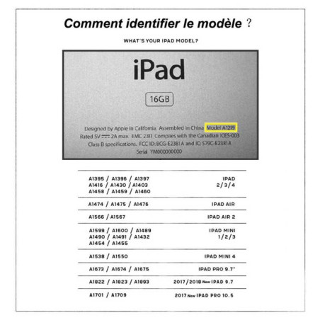 Verre Trempé HD - iPad