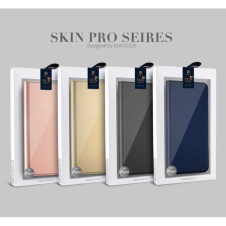 Étui Rabat Skin Pro - iPhone 5-14 Pro Max