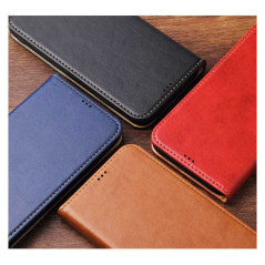 Étui Rabat Portefeuille En Cuir PU 2 en 1 (Ma | Smarty Paris