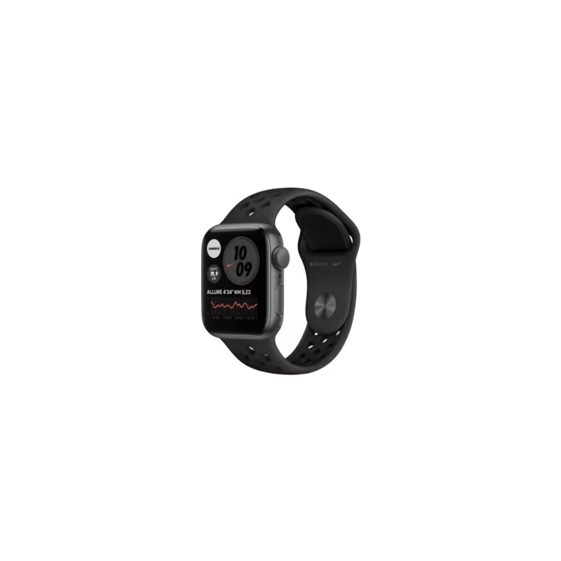 Montre Connectée Apple Watch Series SE GPS 44mm Nike Noir avec bracelet - Grade … — Reconditionné Garanti 12 mois · Smarty Paris