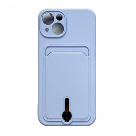 Coque en Silicone iPhone avec Porte Carte