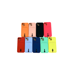 Coque en Silicone iPhone avec Porte Carte | Smarty Paris 18e