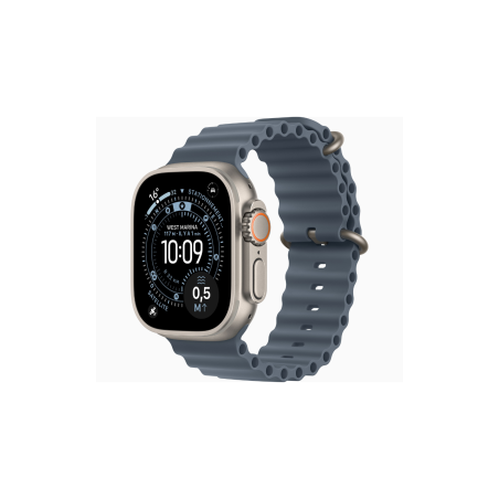 Montre Connectée Apple Watch Series Ultra 3 GPS 49mm Titane Naturel Avec Bracelet Sport M/L - Neuf | Smarty Paris