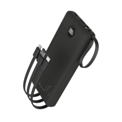 Power Bank 4 Câbles (USB + Lightning + Micro | Smarty Paris