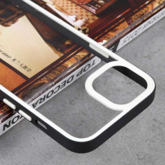 Coque de Protection Transparent avec Cadre de | Smarty Paris