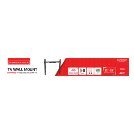 Fixed TV Wall Mount Superior Electronics SUPSTV002 – 32 to 55 inches, VESA 400, 40 kg