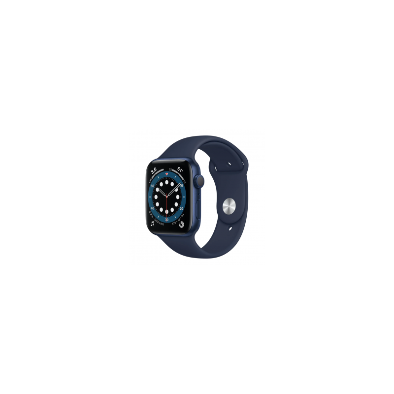Montre Connectée Apple Watch Séries 6 GPS 44mm Bleu avec Bracelet - Grade AB