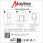 Verre Trempé Privacy Anti Espion EASYFIT pour iPhone 6 - IPhone 17 (Mayline)