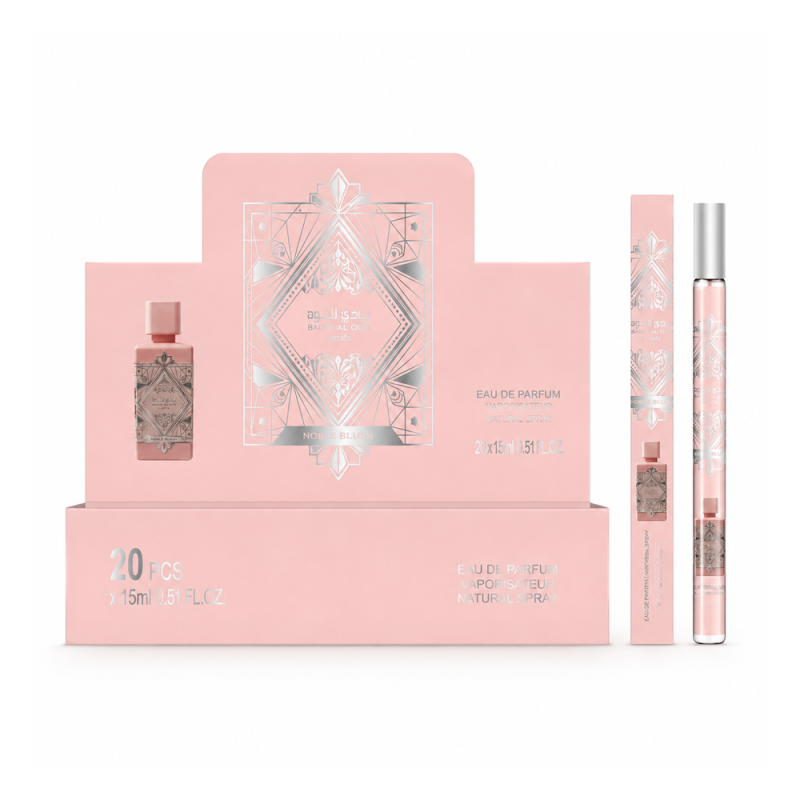 Eau de Parfum Bade'e Al Oud Noble Blush - Boîte de 20 flacons de 35 ml Eau de Parfum Bade'e Al Oud Noble Blush - Boîte de 20 flacons de 35 ml
