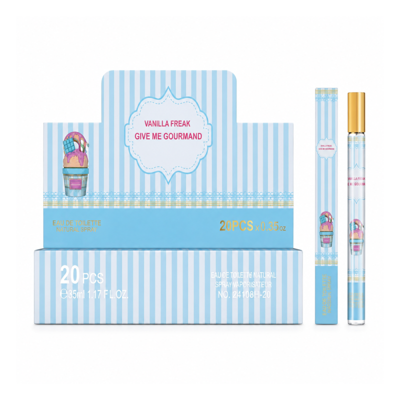 Eau de Parfum Vanilla Freak Give Me Gourmand - Boîte de 20 flacons de 35 ml Eau de Parfum Vanilla Freak Give Me Gourmand - Boîte de 20 flacons de 35 ml