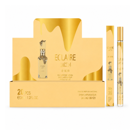 Eau de Parfum Eclaire Banoffi - Boîte de 20 flacons de 35 ml