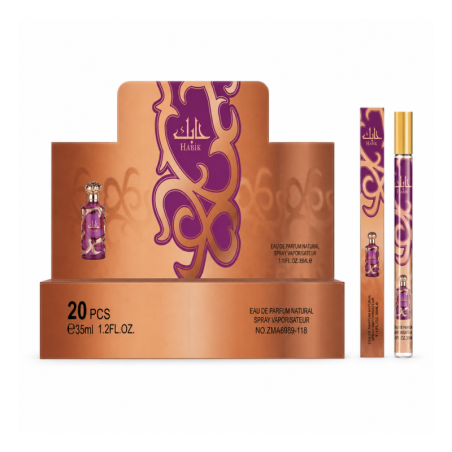 Eau de Parfum Habik Rose - Boîte de 20 flacons de 35 ml