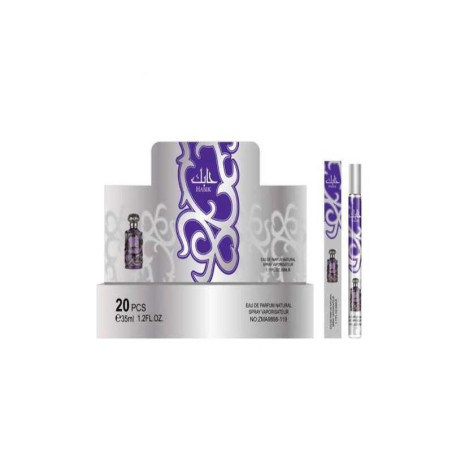 Eau de Parfum Habik Argent - Boîte de 20 flacons de 35 ml