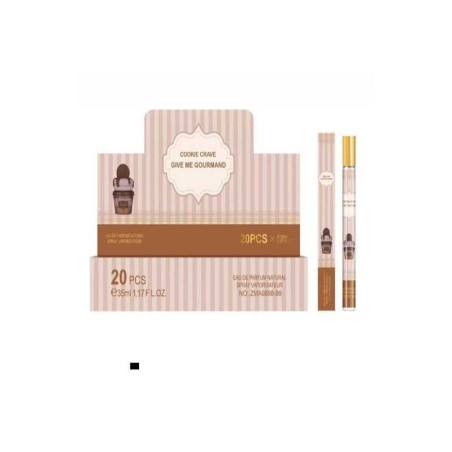 Eau de Parfum Cookie Crave Give Me Gourmand - Boîte de 20 flacons de 35 ml