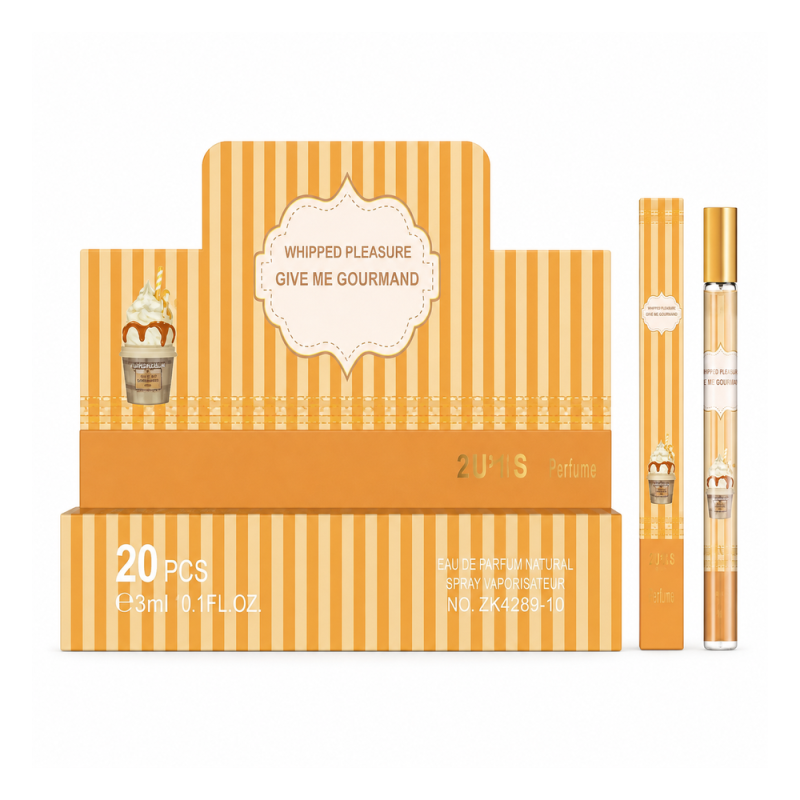 Eau de Parfum Whipped Pleasure Give Me Gourmand - Boîte de 20 flacons de 35 ml Eau de Parfum Whipped Pleasure Give Me Gourmand - Boîte de 20 flacons de 35 ml