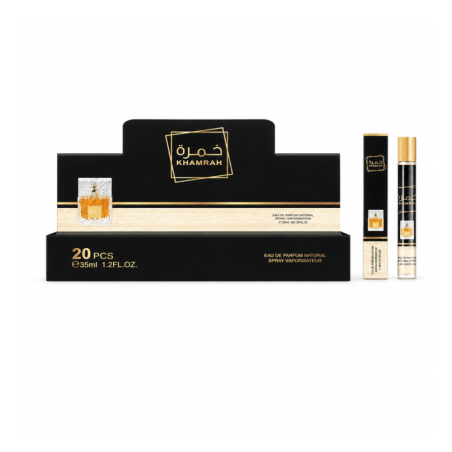 Eau de Parfum Khamrah - Boîte de 20 flacons de 35 ml